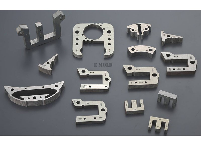 CNC machined components for a sheet metal fabrication project