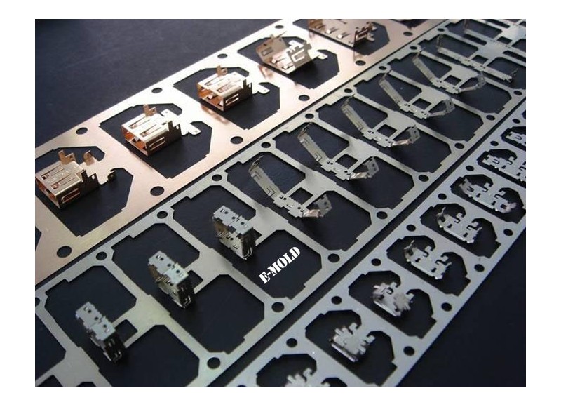 Finished custom sheet metal parts